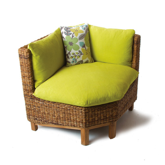 Jepara corner chair - modular design, conservatory furniture