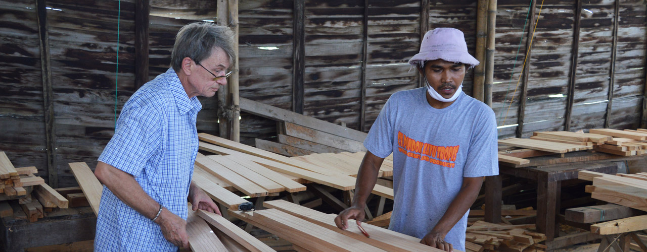 skilled workers of fair trade furniture