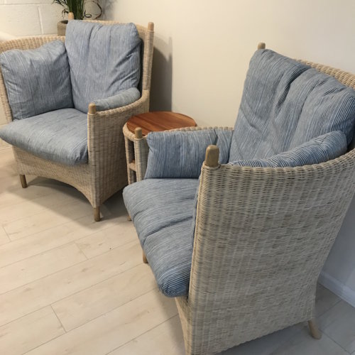 Grey discount conservatory chairs