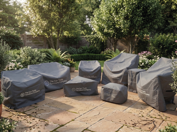 Image of Outdoor Semarang Furniture covers, enhanced by Gemini AI